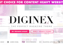 Diginex - Magazine, Blog, News and Viral WordPress Theme
