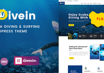 Divein - Scuba Diving & Surfing WordPress Theme