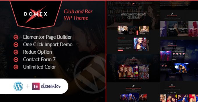 Domex - Night Club WordPress Theme