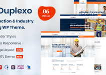 Duplexo – Construction Renovation WordPress Theme