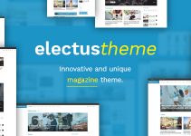 Electus - Clean Blog/Magazine WordPress Theme