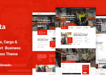 Equita - Logistics Cargo WordPress Theme