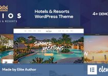 Erios - Resort & Hotel WordPress Theme
