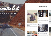 Essentialist — A Narrative WordPress Blog Theme