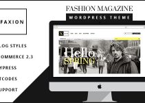 Faxion - Fashion Magazine Theme