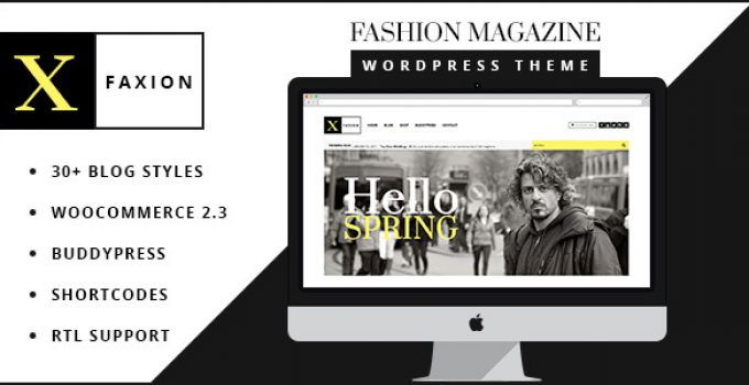 Faxion - Fashion Magazine Theme