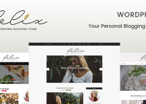 Felix – Personal Blogging WordPress Theme