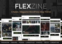Flexzine - Fashion Magazine WordPress Blog Theme