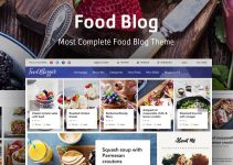 Food Blog - WordPress theme for personal food recipe blog
