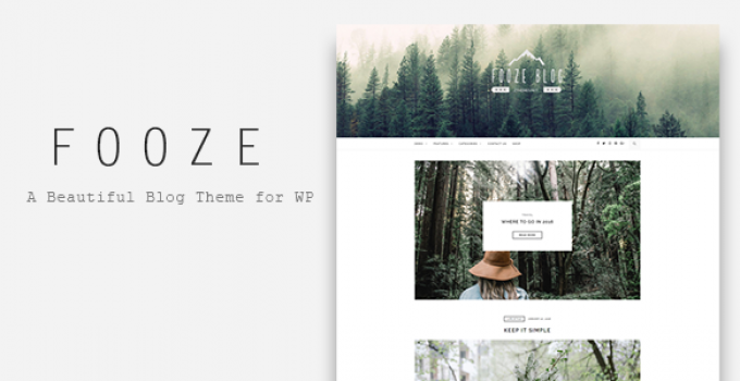 Fooze - A Responsive Blog Theme