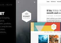 Foret - Creative theme for writers, artists and bloggers