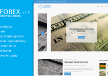 Forex WordPress Theme - Exclusively for Traders