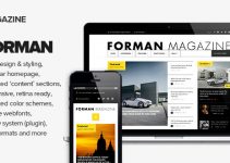 Forman - Responsive News, Magazine and Blog Theme