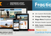 Fraction - Multipurpose News, Magazine Theme