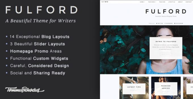 Fulford - Responsive WordPress Blogging Theme
