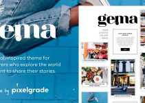Gema - Journal Inspired WordPress Theme