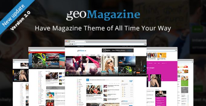 Geo Magazine | Modern Responsive Newspaper | News Portal WordPress Theme