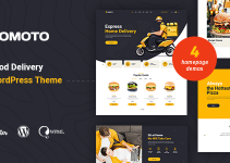 Gomoto - Food Delivery & Medical Supplies WordPress Theme