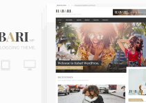 Habari - A Responsive WordPress Blog Theme
