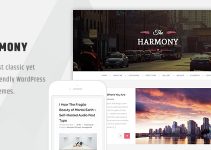 Harmony - Clean Responsive Wordpress Blog Theme