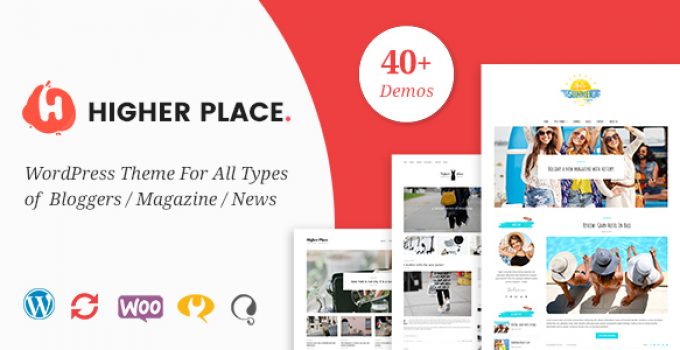 Higher Place - Blog & Magazine WordPress Theme