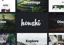 Honshi - Simple Clean WordPress Creative Portfolio Theme