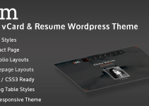 iam - Resume / Personal / Portfolio Responsive WordPress Theme