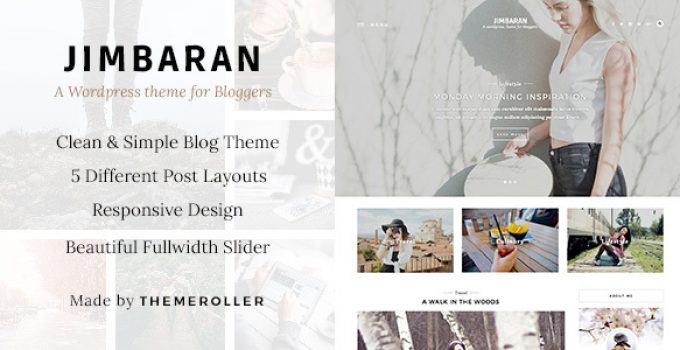 Jimbaran - A Clean & Responsive Blog Theme