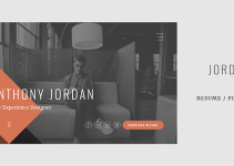 Jordan - Modern Onepage Resume / Portfolio Theme