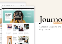 Journo - Creative Magazine and Blog Theme