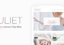 Juliet - A Gorgeous Personal Blogging Theme