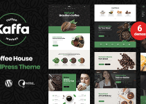 Kaffa - Cafe & Coffee Shop WordPress Theme
