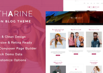 Katharine - Modern Fashion Blog Theme