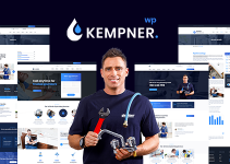 Kempner - Plumber WordPress Theme