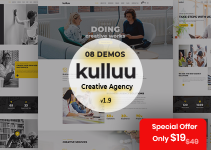 Kulluu - Creative Agency WordPress Theme