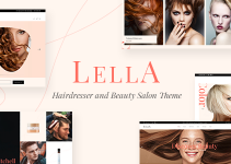 Lella - Hairdresser and Beauty Salon Theme