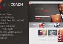 Life Coach - Personal Page WordPress theme