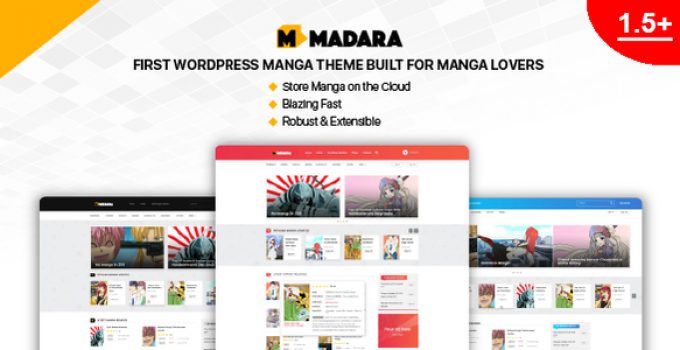 Madara - WordPress Theme for Manga