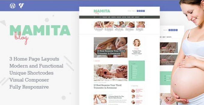 Mamita | Pregnancy & Maternity Blog WordPress Theme