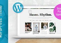 Mason Rhythm. WordPress Masonry Theme