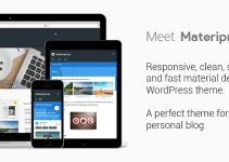 Materipress - Material Design WordPress Theme