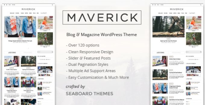 Maverick - A WordPress Magazine Theme