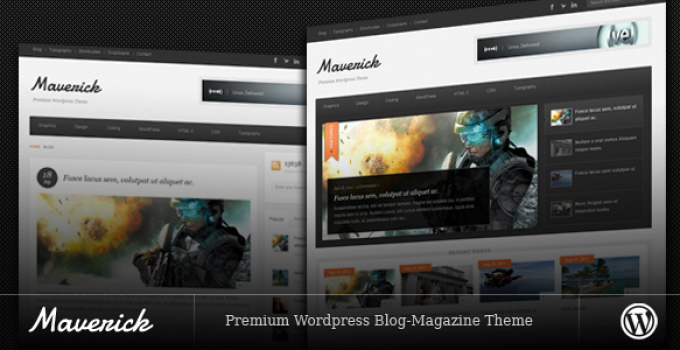 Maverick - Blog/Magazine Wordpress Theme