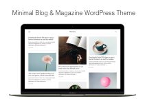 Maxima - Minimal Blog & Magazine WordPress Theme