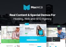 MaxWeb - Hosting & SEO Agency WordPress Theme