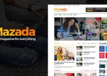 Mazada - News & Magazine WordPress Theme