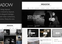Meadow - Beautiful & Modern Personal Blog Theme