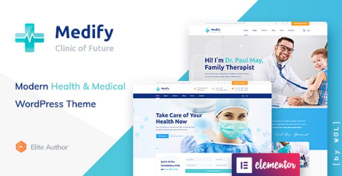 Medify - Health & Clinic WordPress Theme