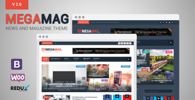 MegaMag - News and Magazine WordPress Theme