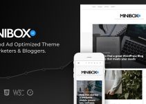 Minibox | Optimized WordPress Blog Theme for Bloggers and Marketers